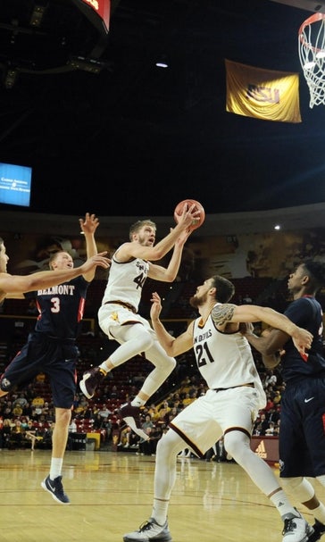 Sun Devils bounce back to beat Belmont behind Blake's 22